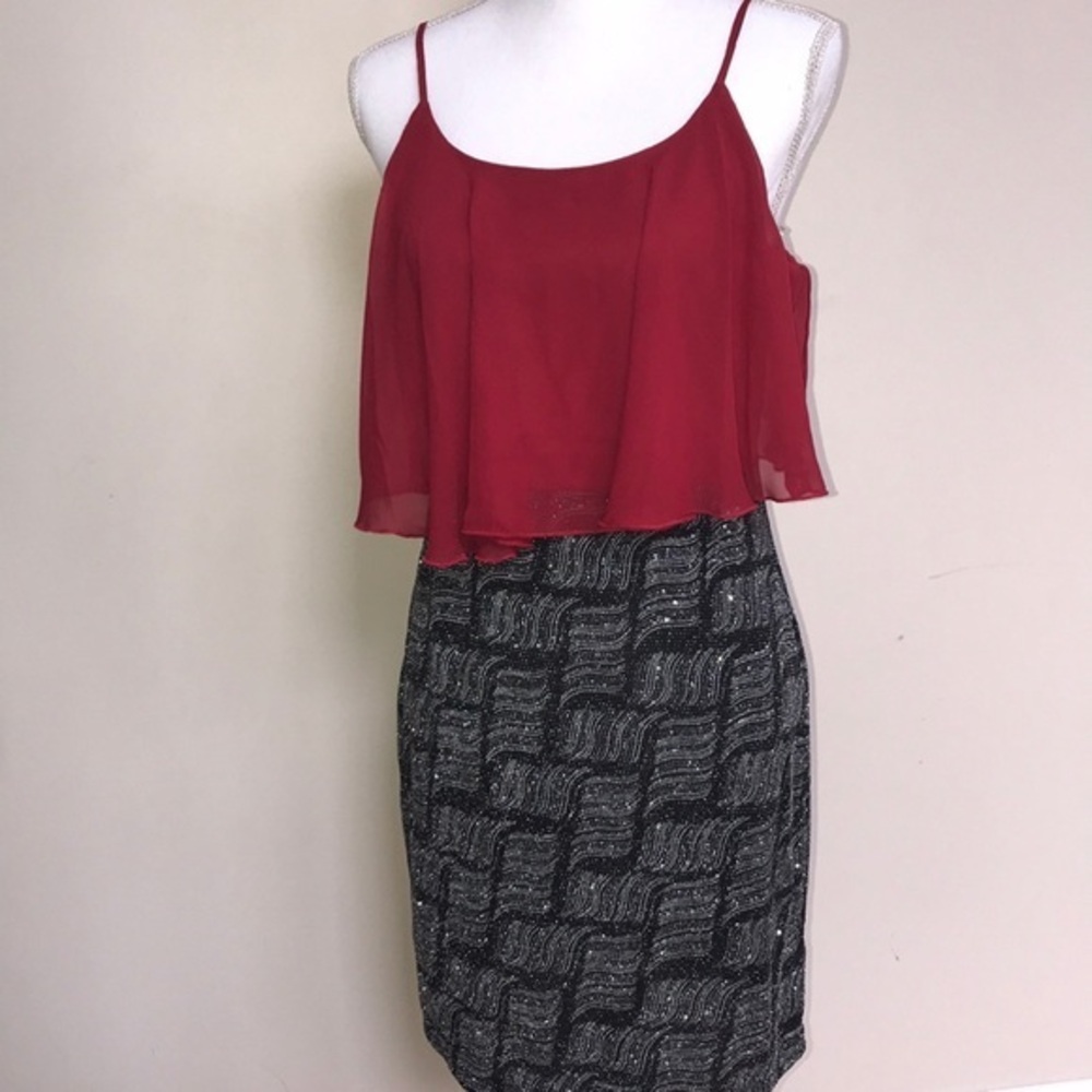 Trixxi sparkle and shine dress.  Valentine’s.  NWT